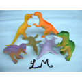 Jelly Stretchy Pequeno TPR Jelly Pegajoso Crocodilo Toy para Kid